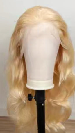 Luxury 13x4 Beige Blonde Body weave 22inch