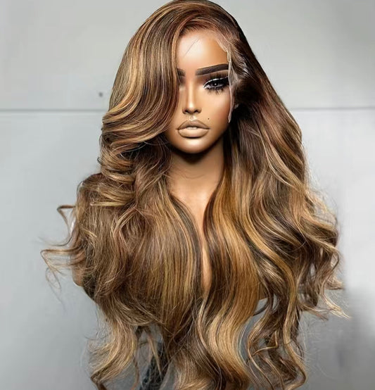 Luxury 13x4 Honey blonde 20inch Body weave